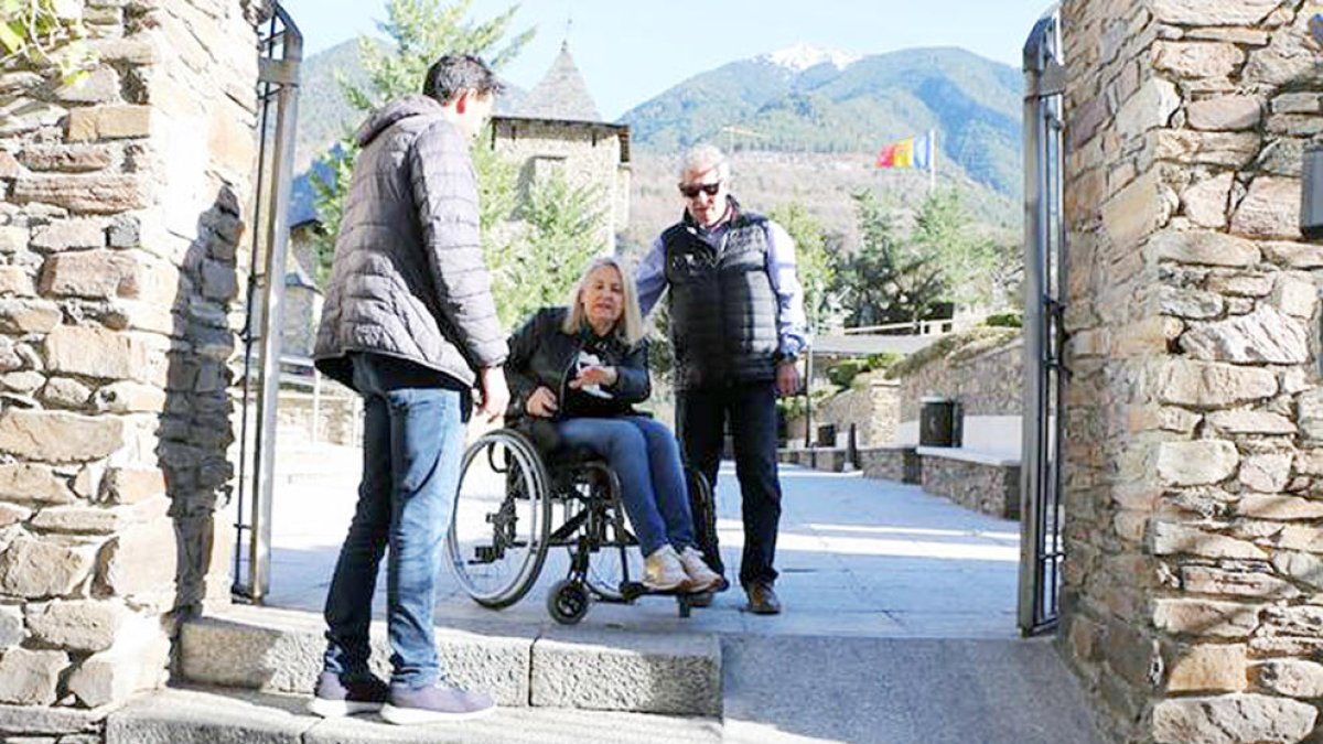 Agustina Grandvallet en l'acte de campanya.