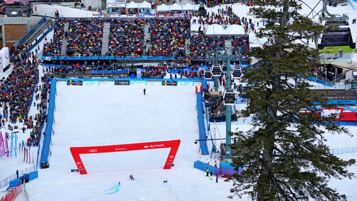 La pista de l'Avet durant les finals passades.