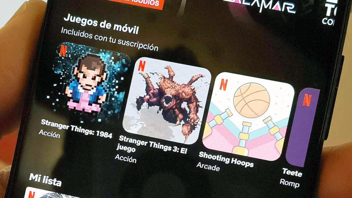 Netflix va començar a potenciar els jocs per a mòbil ara fa un any i mig.