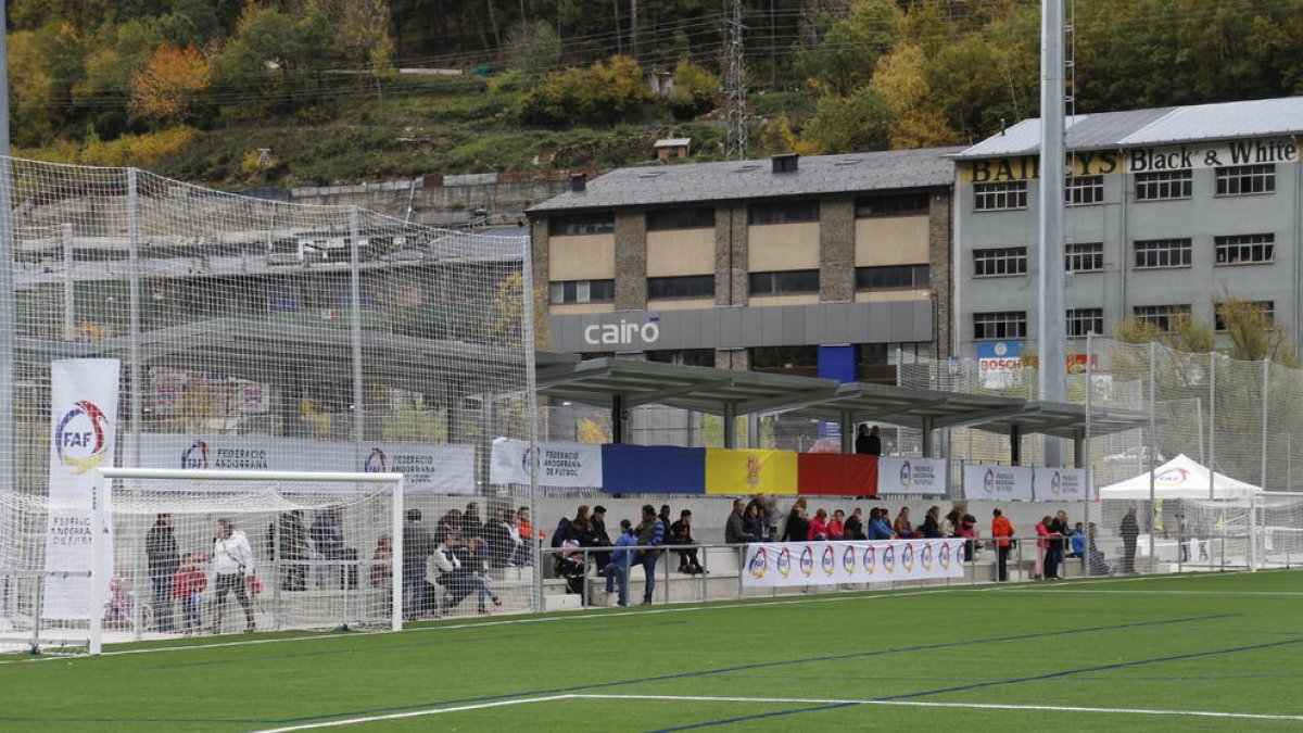 Un partit de la Lliga Nacional a la Borda Mateu