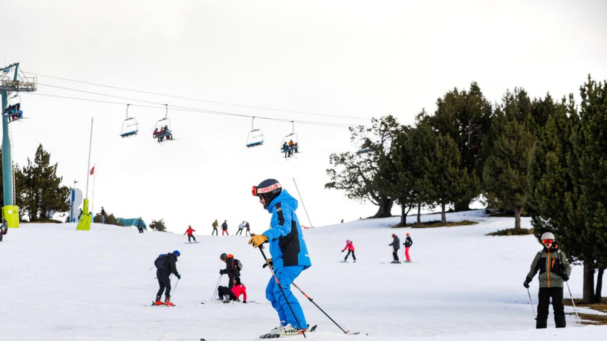 Grandvalira destaca que disposa encara de les mateixes condicions per a l'esquí que a principi d'any.