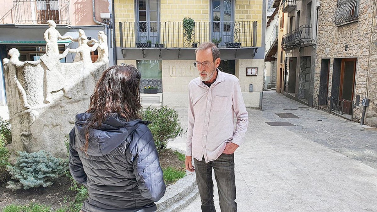 El candidat territorial Miquel Clua.