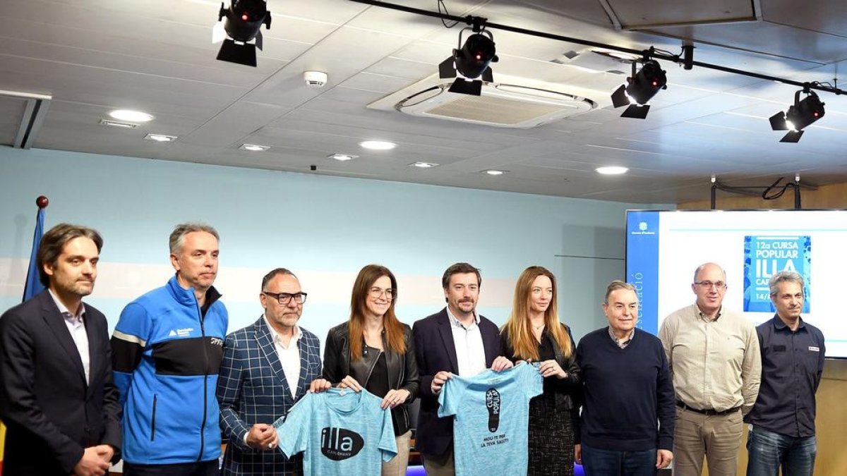 Presentació de la Cursa popular del dia de l'esport