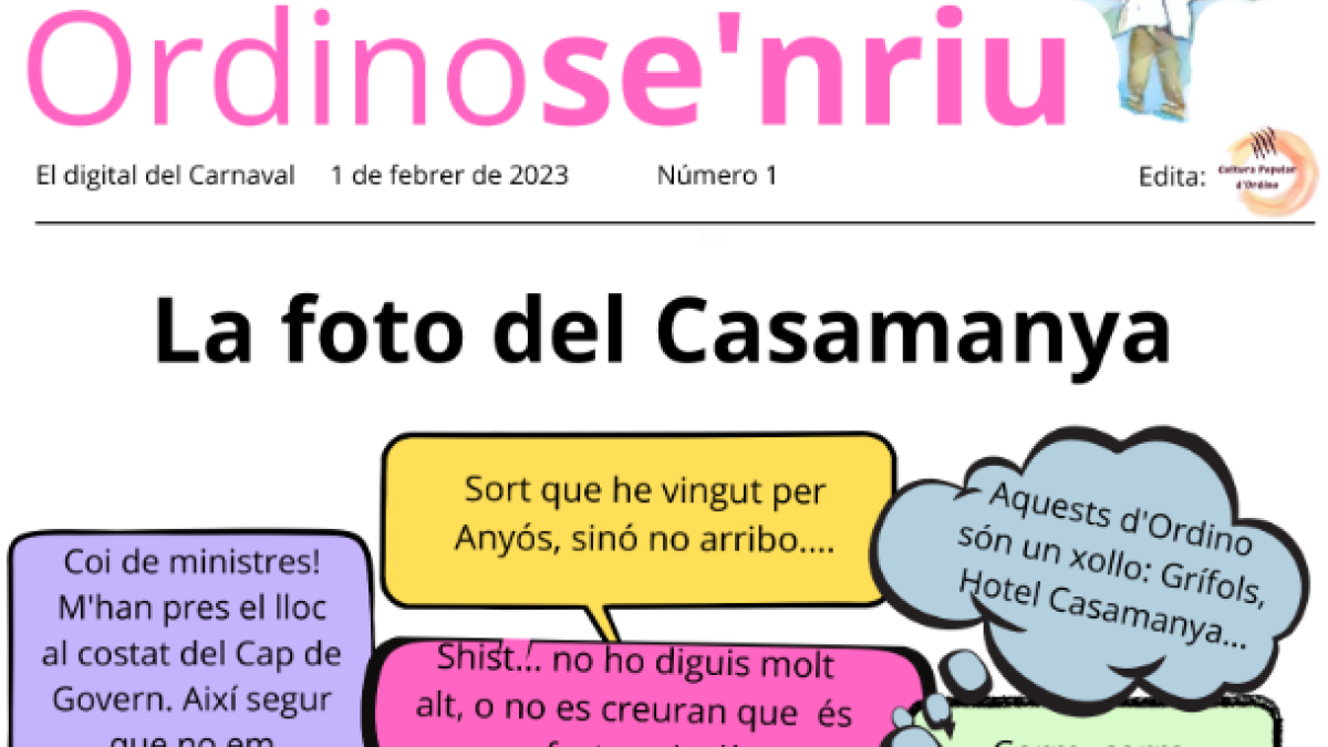 El primer número sortirà aquest dimecres