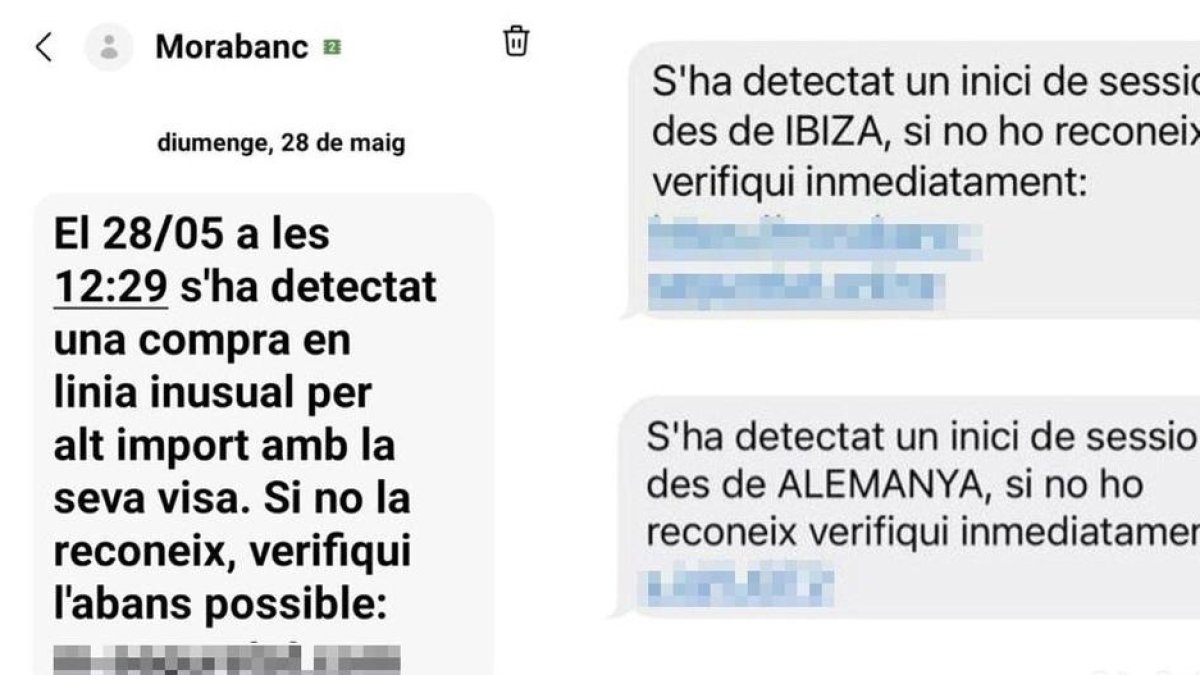 L'entitat bancària avisa que ells no demanen dades confidencials