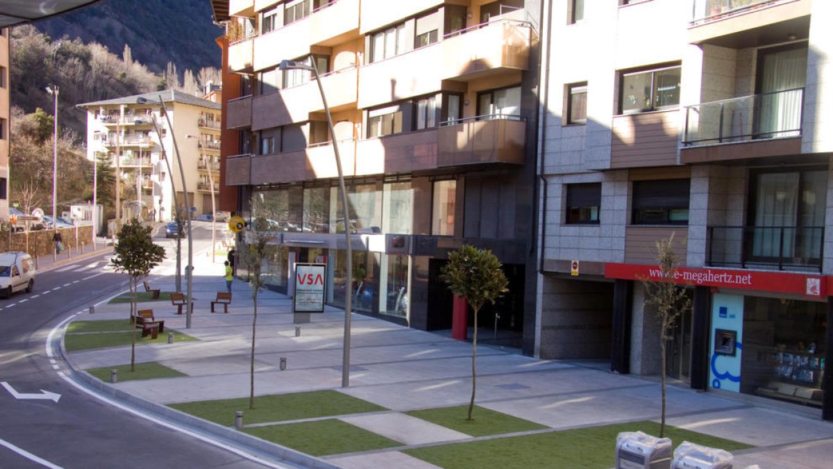 Enllumenat a Escaldes.