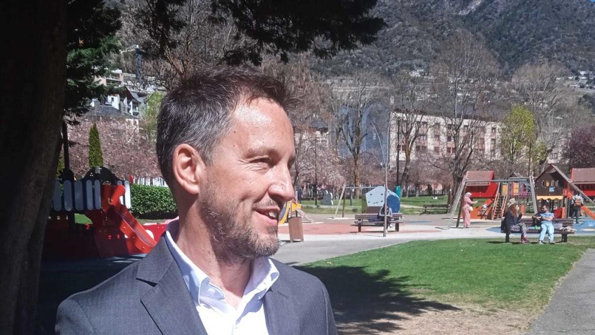 Pere López avui al Parc Central