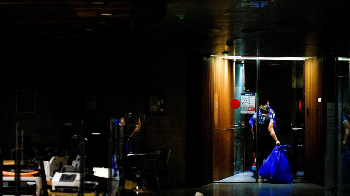 L'edifici administratiu de Govern.