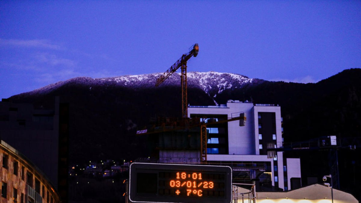 Un panell informatiu.