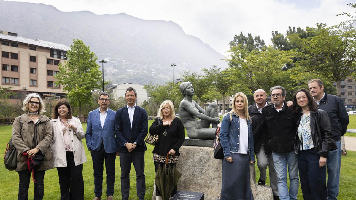 Presentació del premi d'escultura d'Andorra la Vella