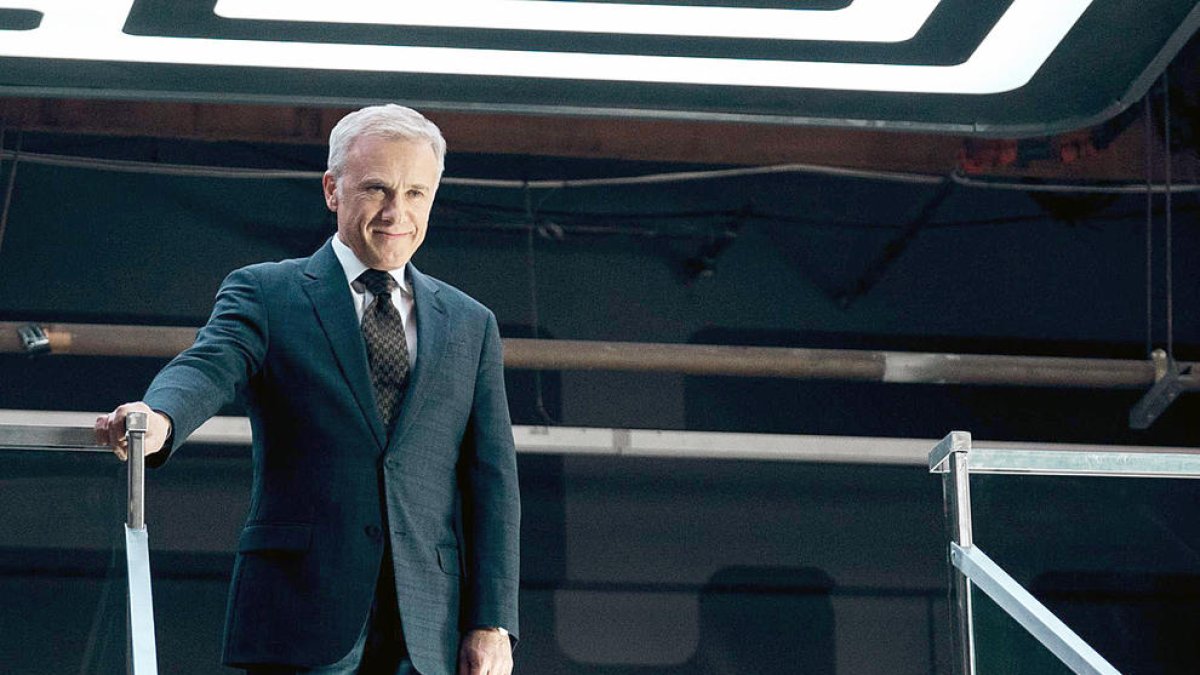 Christoph Waltz en un moment d''El consultor', que arriba el dia 24 a Amazon Prime Video.