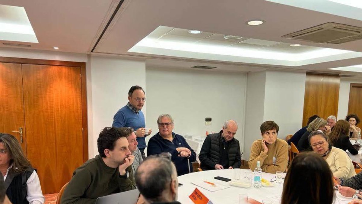 Reunió de treball amb afiliats i simpatitzants de DA