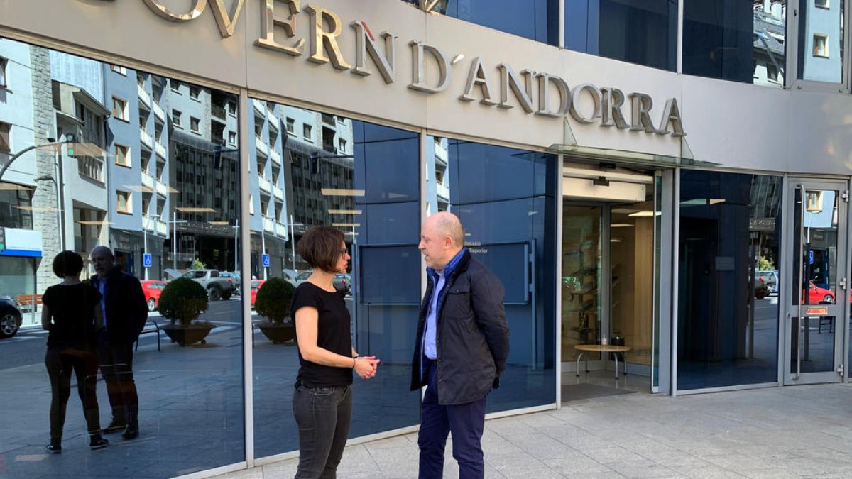Núria Segués i Jordi Cantons.