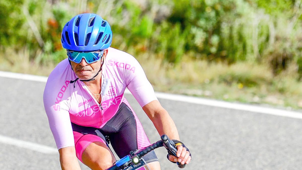 Toni Domínguez, creador de la ruta.