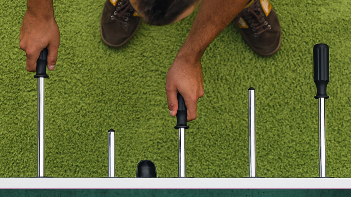 Cartell del primer torneig de futbolí