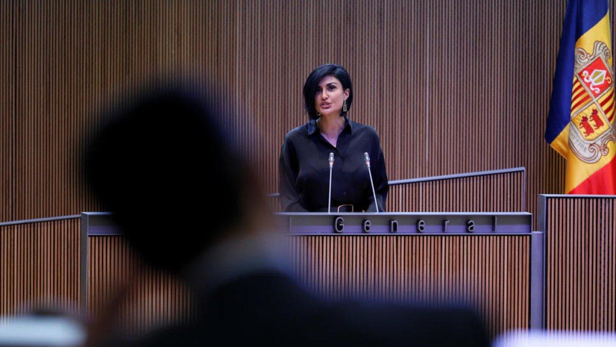 Carine Montaner és la líder d'Andorra Endavant.