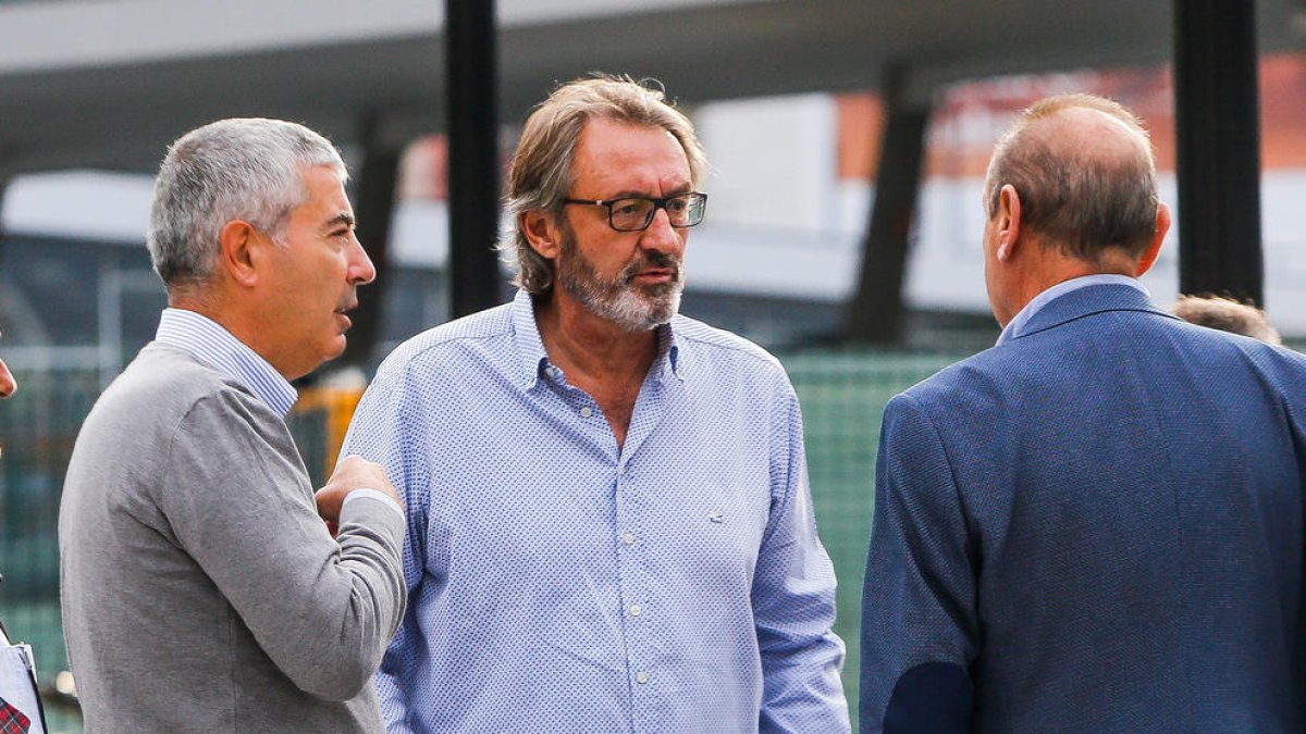 Joan Pau Miquel i Higini Cierco.