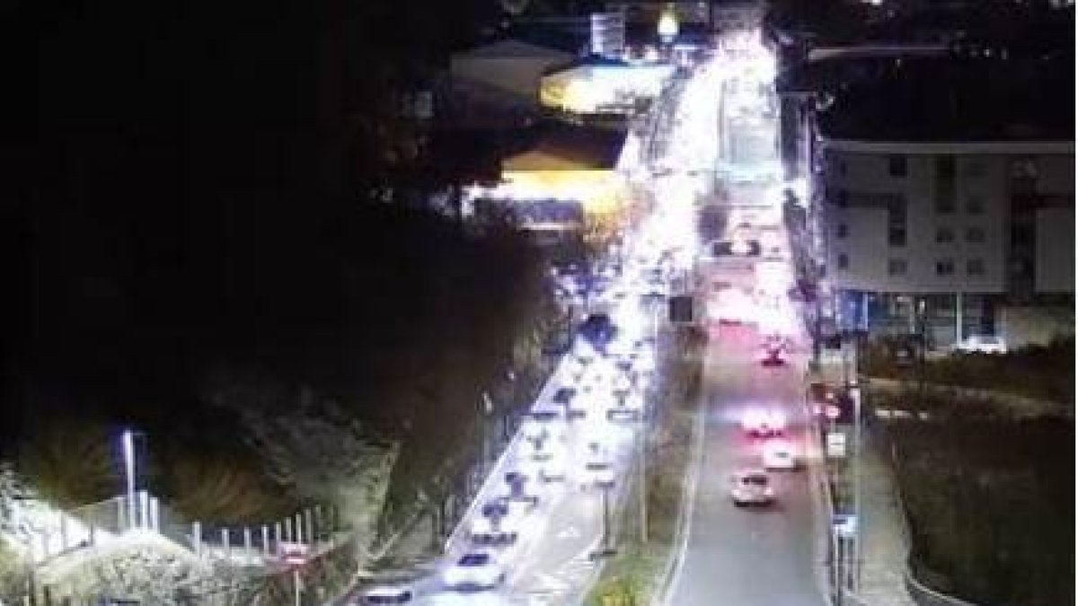 Afectació del trànsit en el moment de l'accident