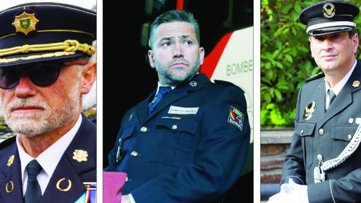 Miquel Àngel Barbolla, Jordi Farré i Miquel Àngel Garcia Val.