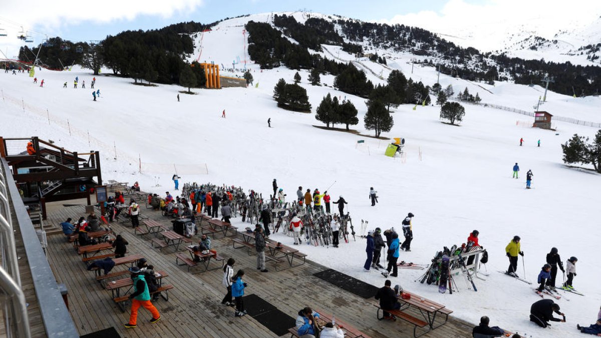 Pistes d'esquí de Soldeu-el Tarter.