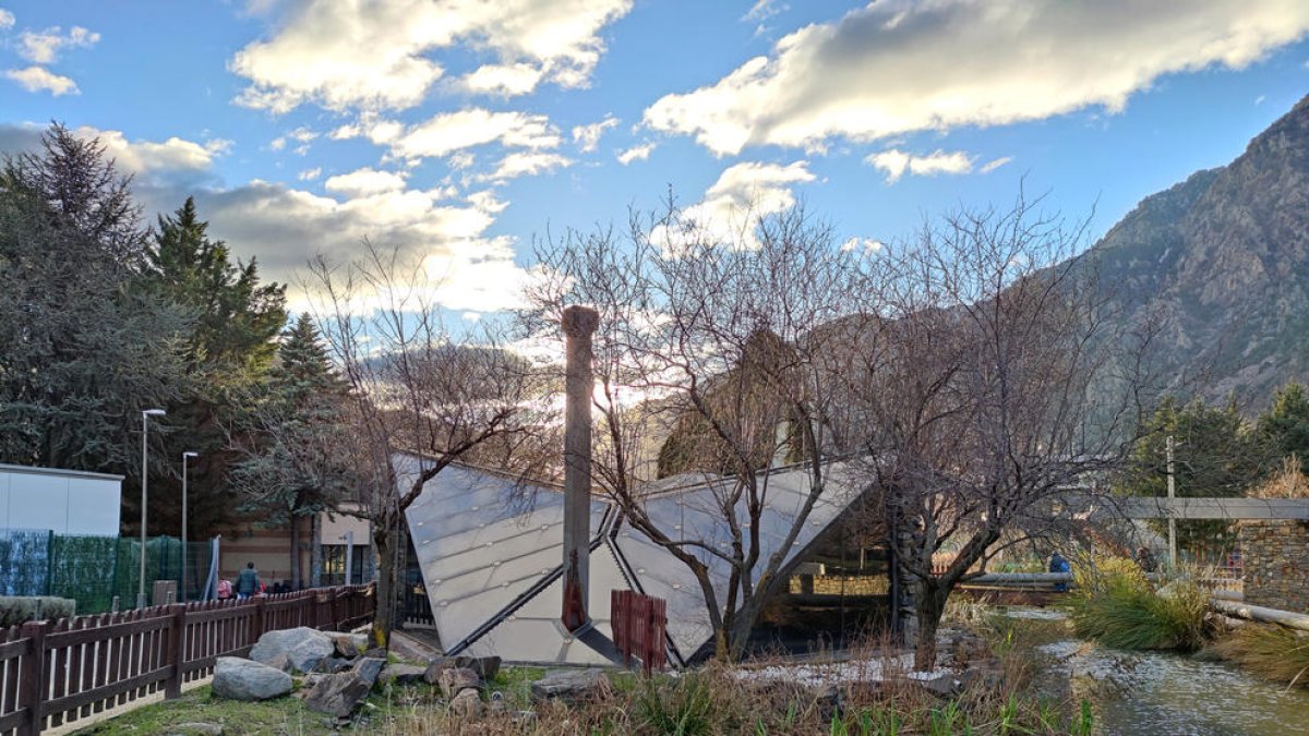 El local del Parc Central que acollirà l'associació La Xarranca.