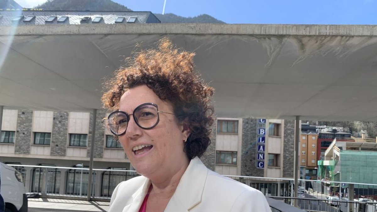 Judith Pallarés, candidata a cap de Govern d'Acció.