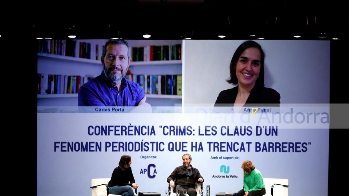 Conferència 'Crims: les claus d'un fenomen periodístic que ha trencat barreres'