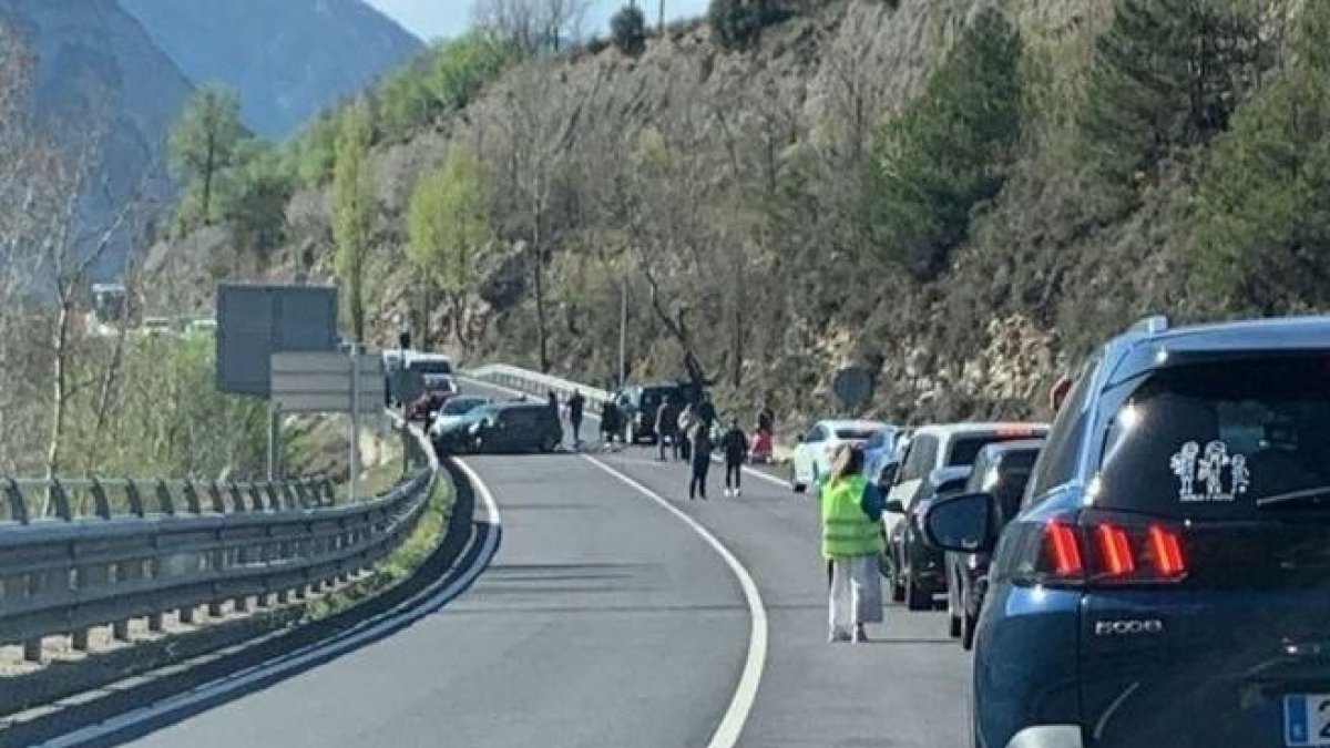 Accident aquest migdia a Organyà
