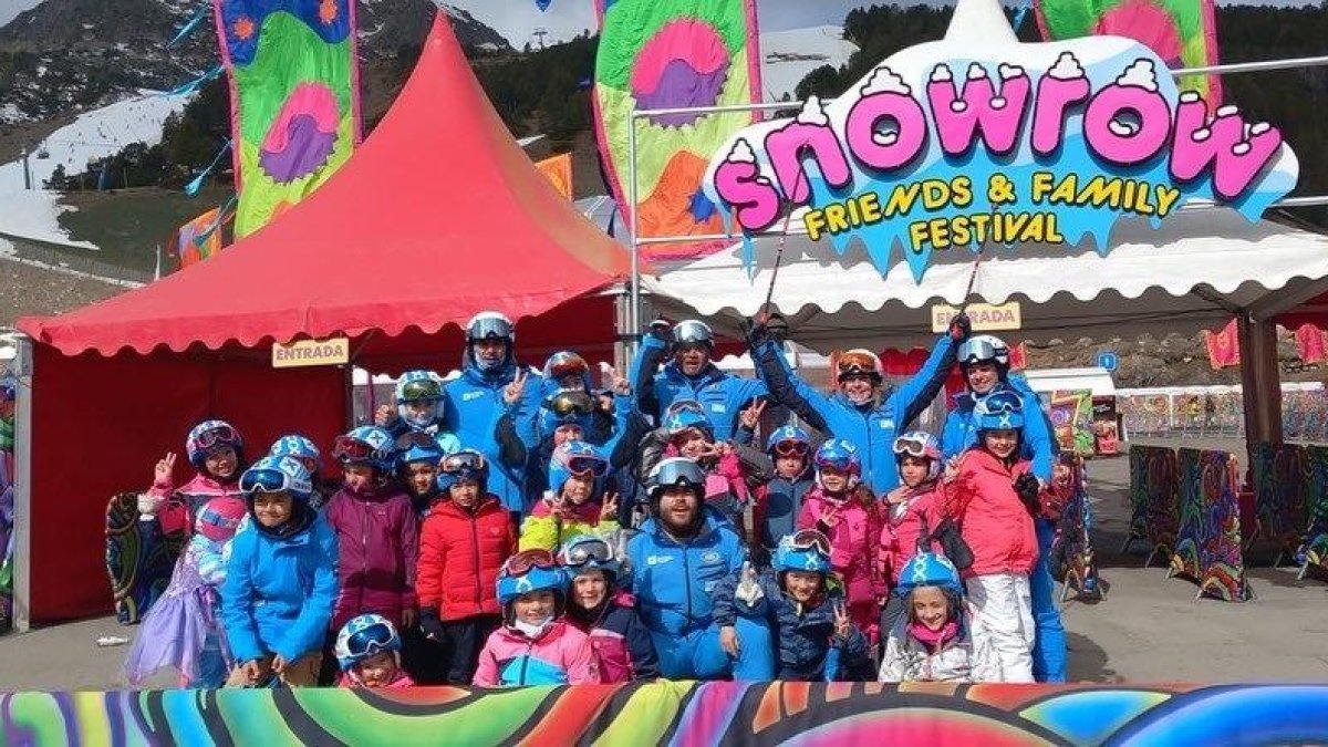 L'escola de neu d'Encamp i El Pas de la Casa
