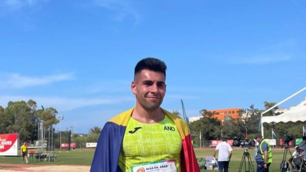 Nahuel Carabaña ha sumat la seva segona medalla a Malta