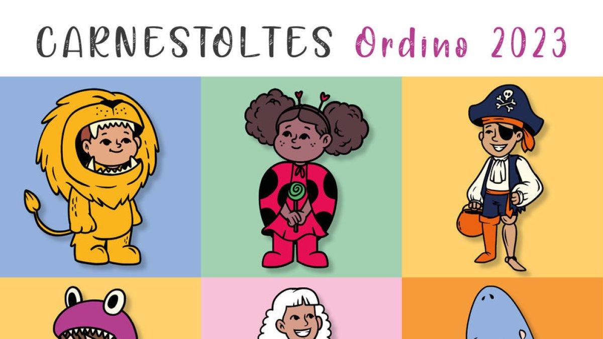 Cartell Carnestoltes Ordino 2023
