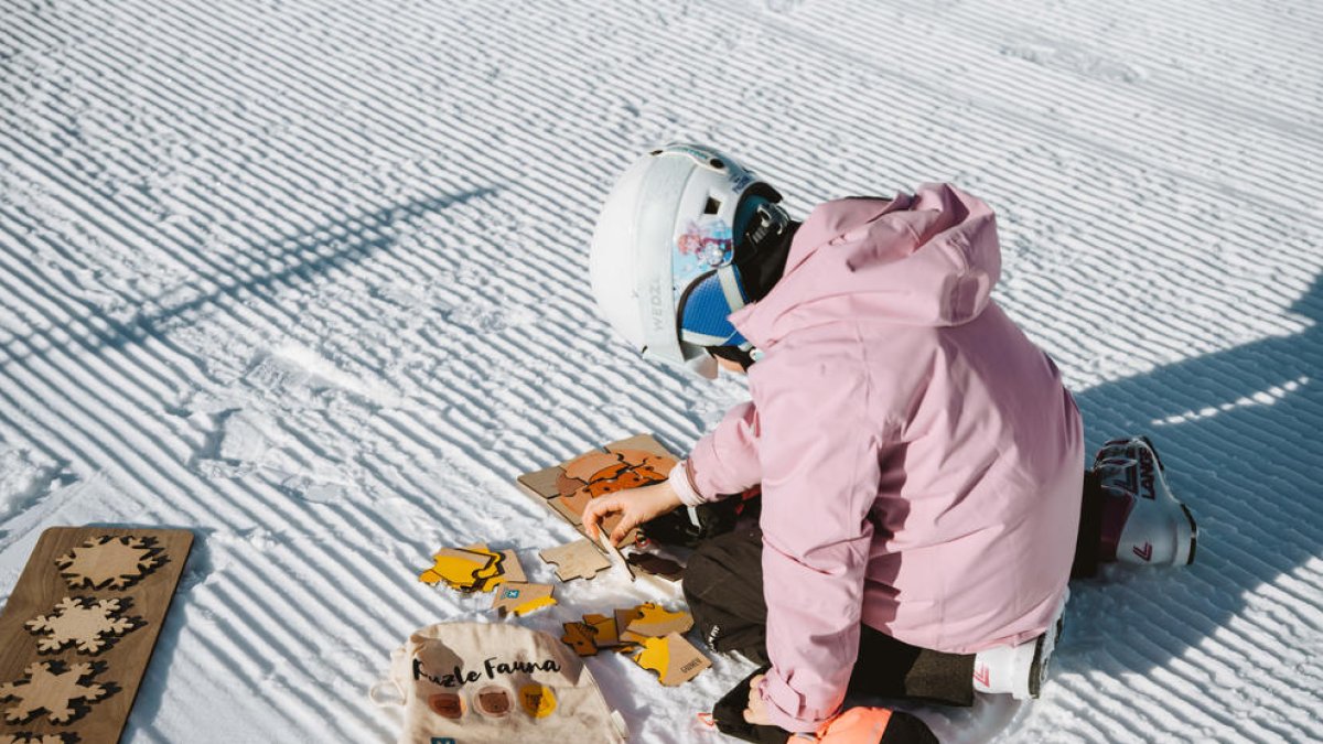 Jocs als jardins d'infants de Grandvalira per donar a conèixer l'entorn natural