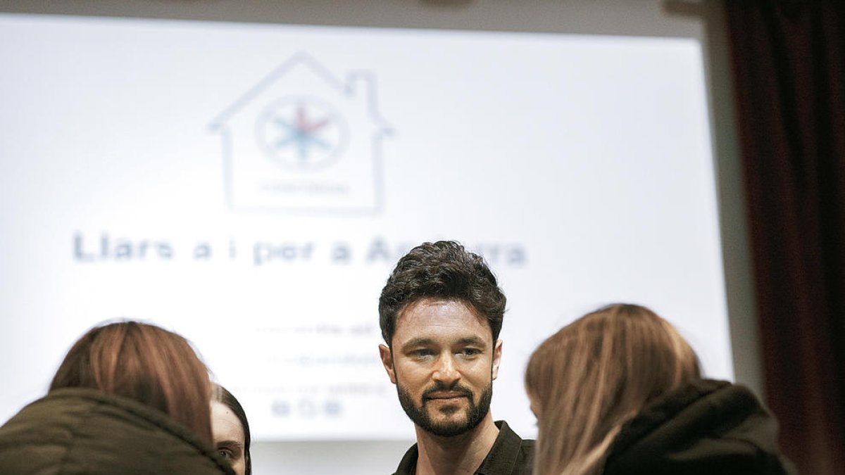 El candidat de Concòrdia, Cerni Escalé.