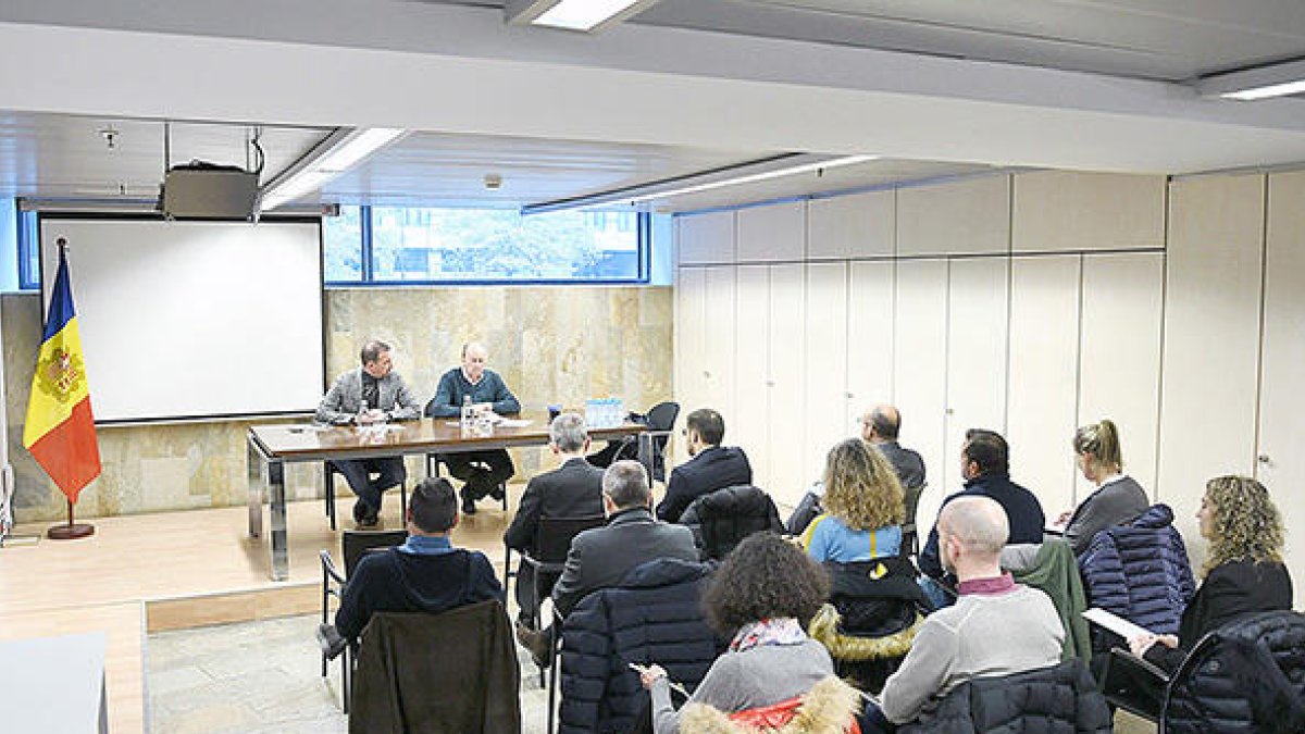 Reunió amb el sector hoteler.