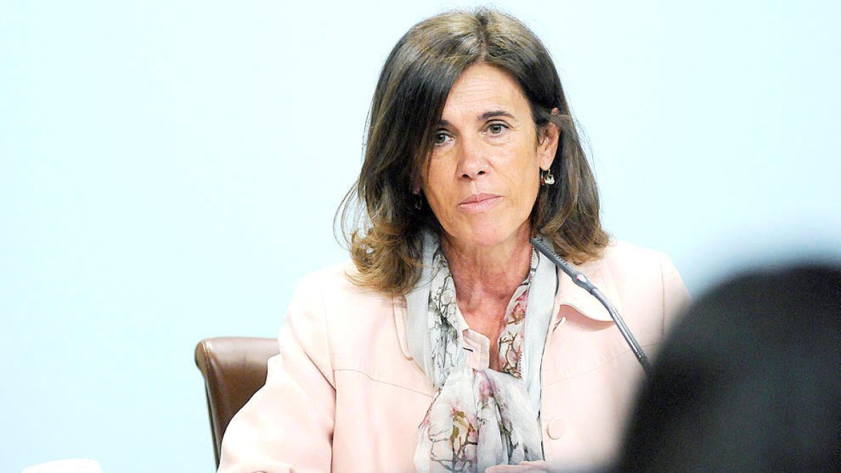 Ester Vilarrubla, ministra d'Educació en funcions.