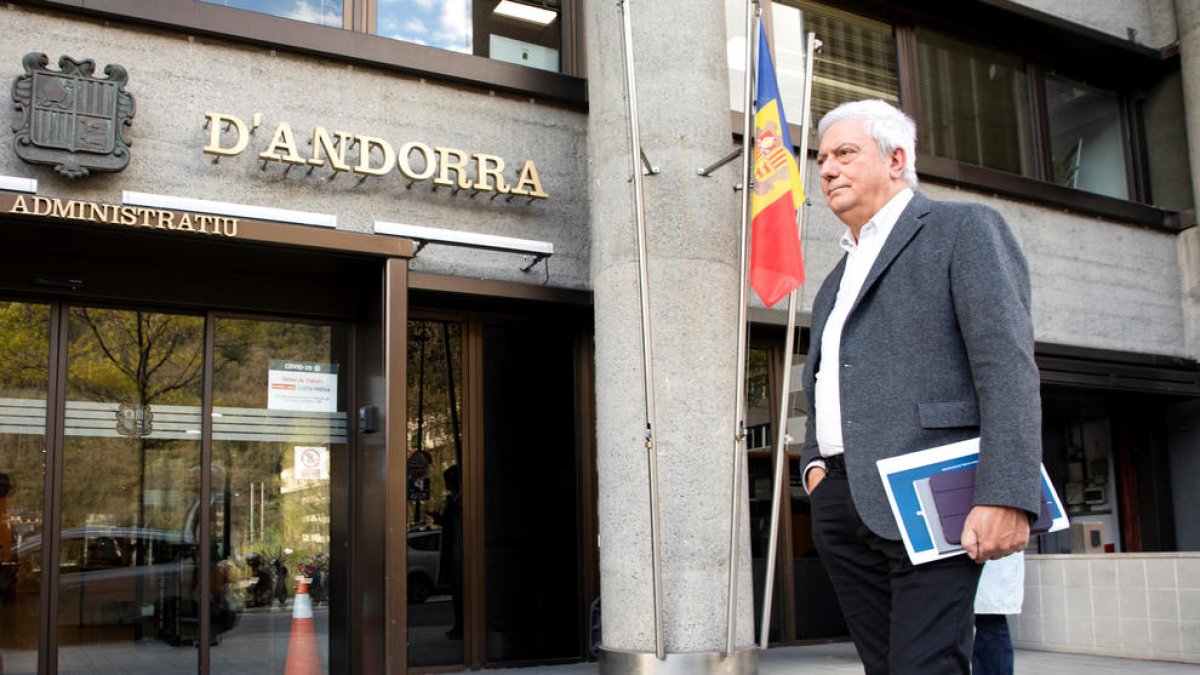 La trobada d'ahir entre la CEA i el Govern.