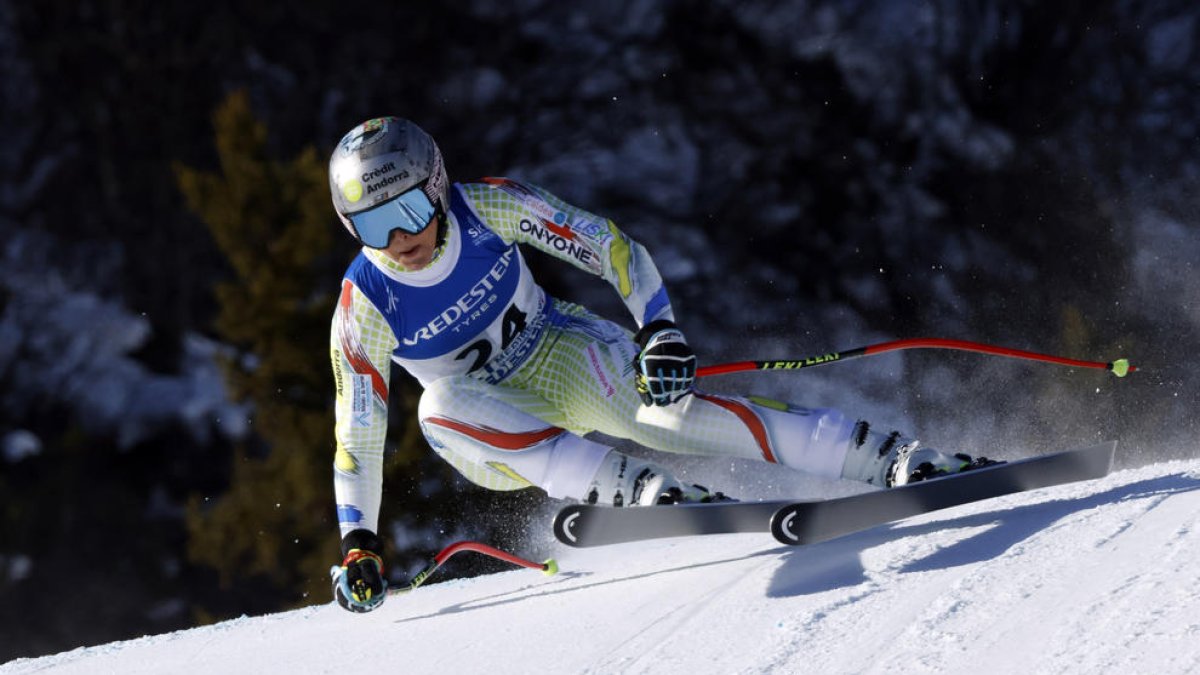 Cande Moreno en la competició d'avui