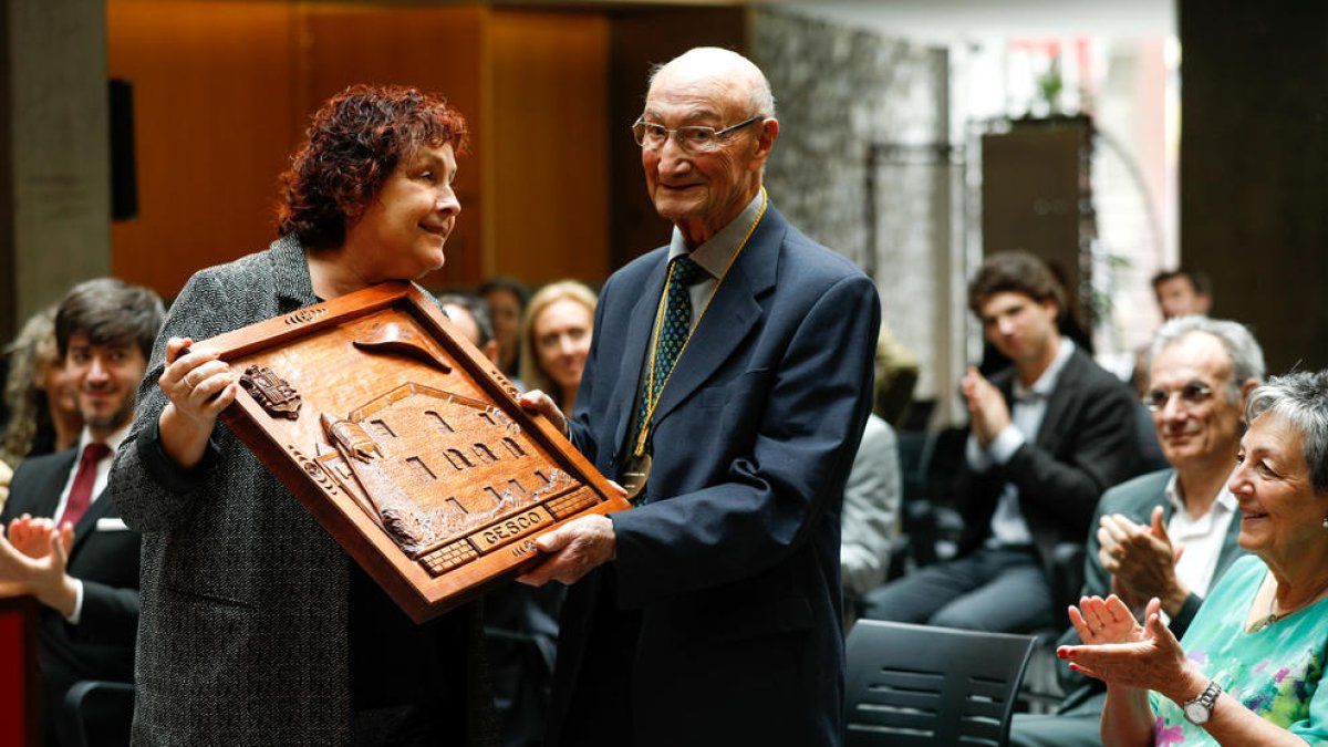 L'exsubsíndic general Josep Marsal va ser homenatjat al Consell General.