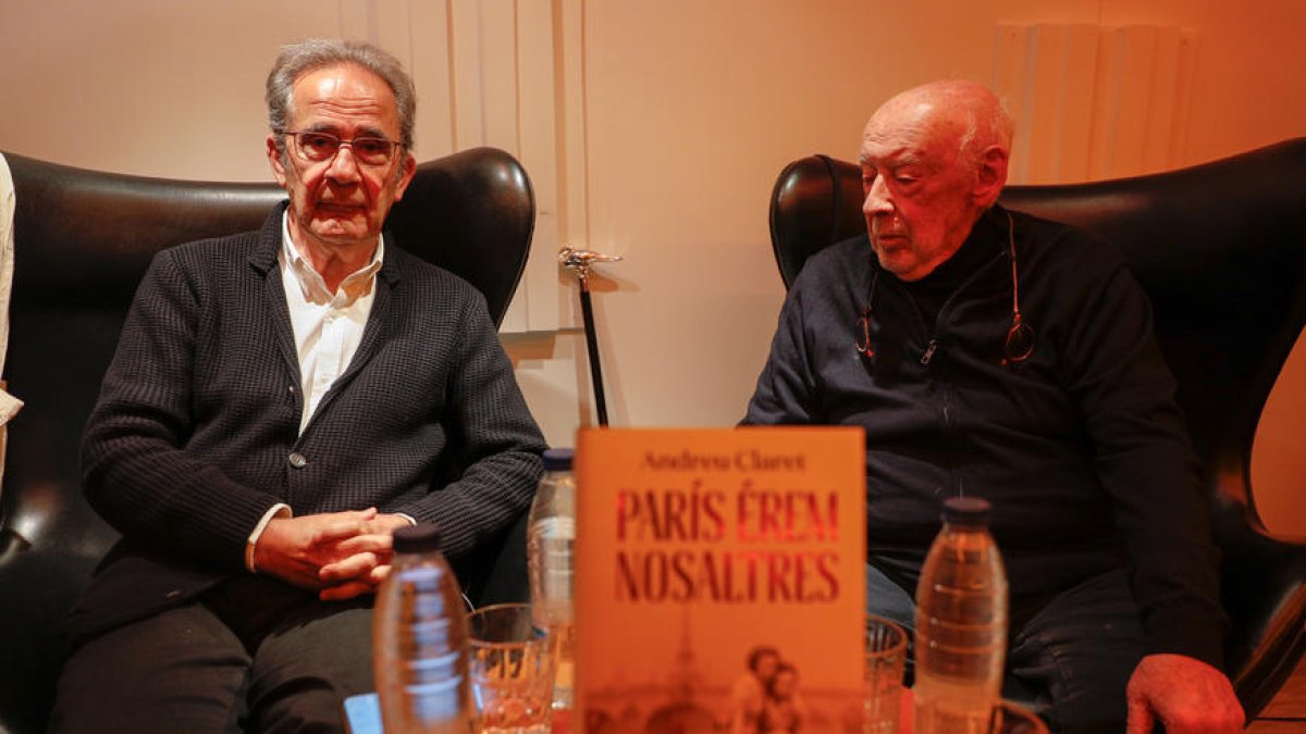 La presentació de la novel·la es va fer ahir a la llibreria La Trenca.