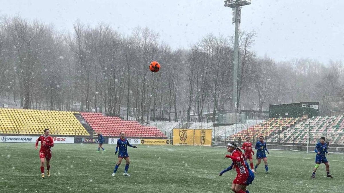 Un instant del partit.