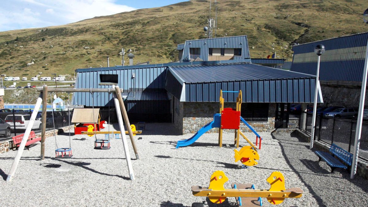 Instal·lacions antigues de la guarderia del Pas de la Casa.