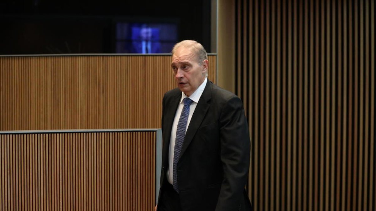 El líder de terceravia, Josep Pintat, al Consell General.