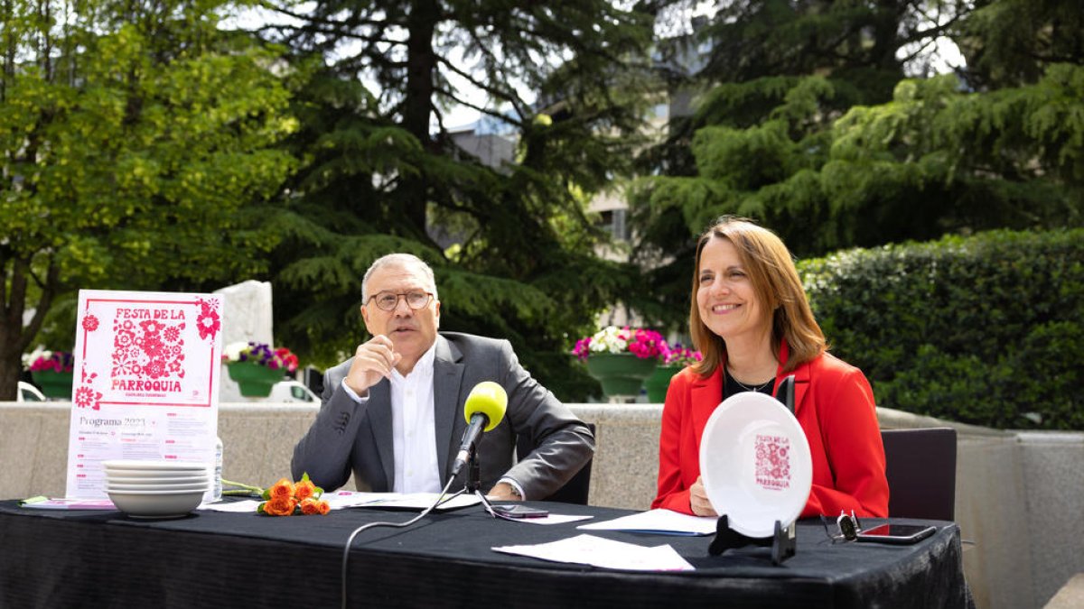 Presentació de la festa, ahir.