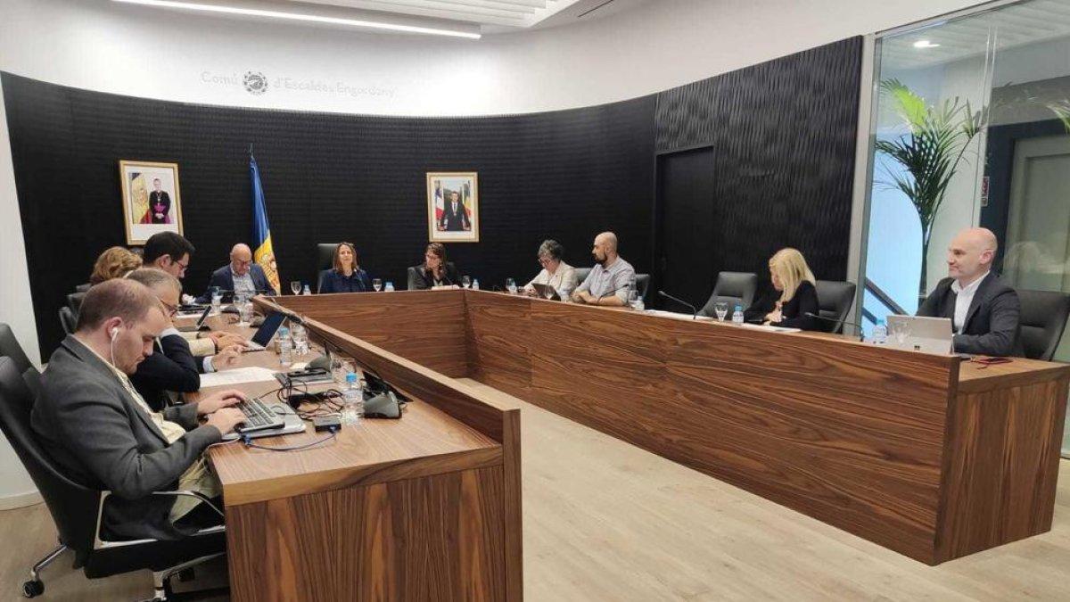 Consell de comú celebrat avui
