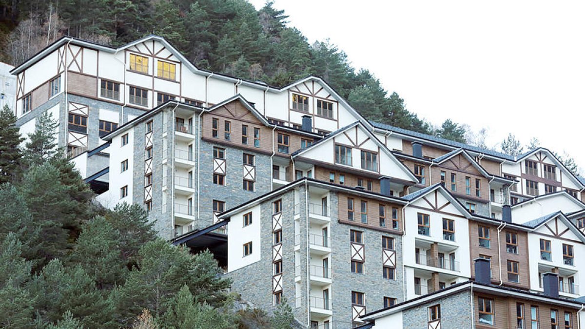 Vista del complex Astra.