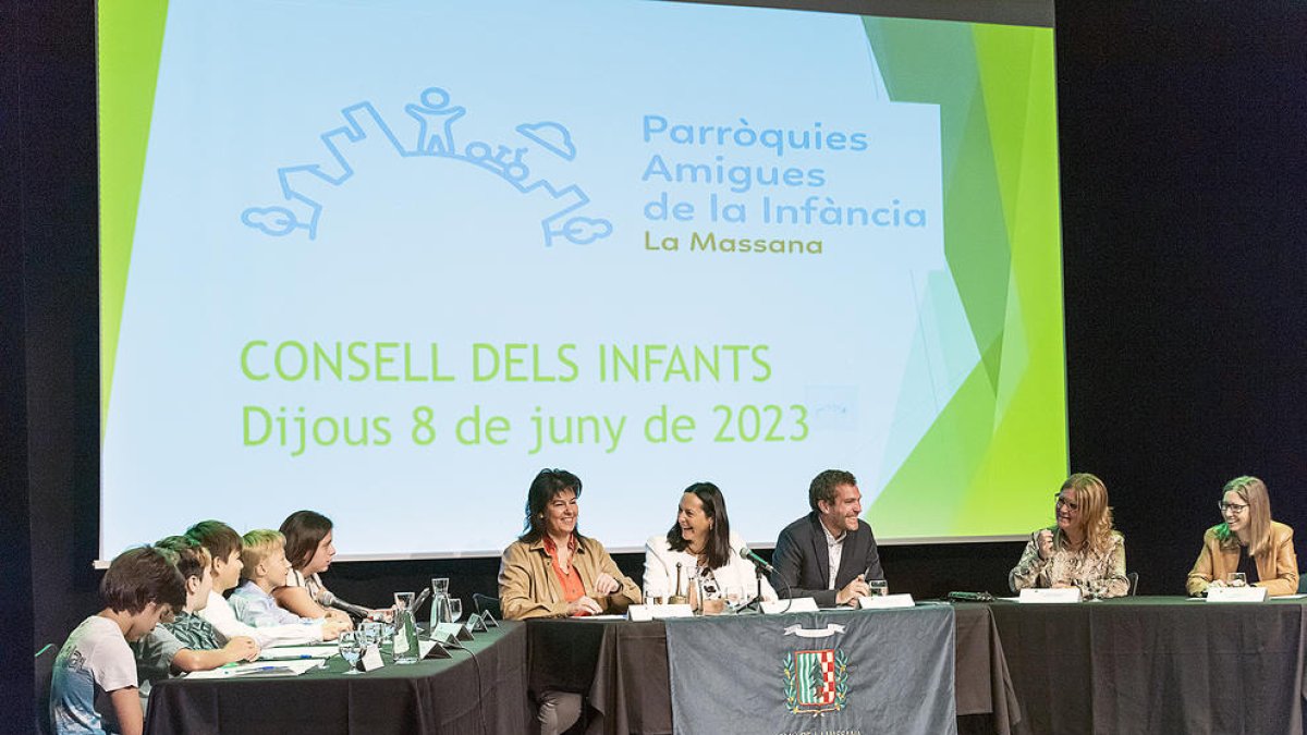 Consell d'infants de la Massana d'ahir.