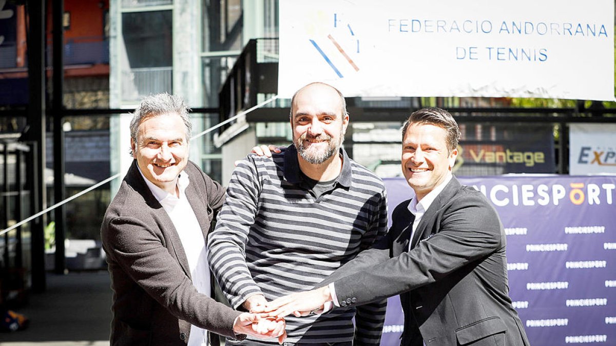 Conveni entre la FAT i la FCT a Princiesport