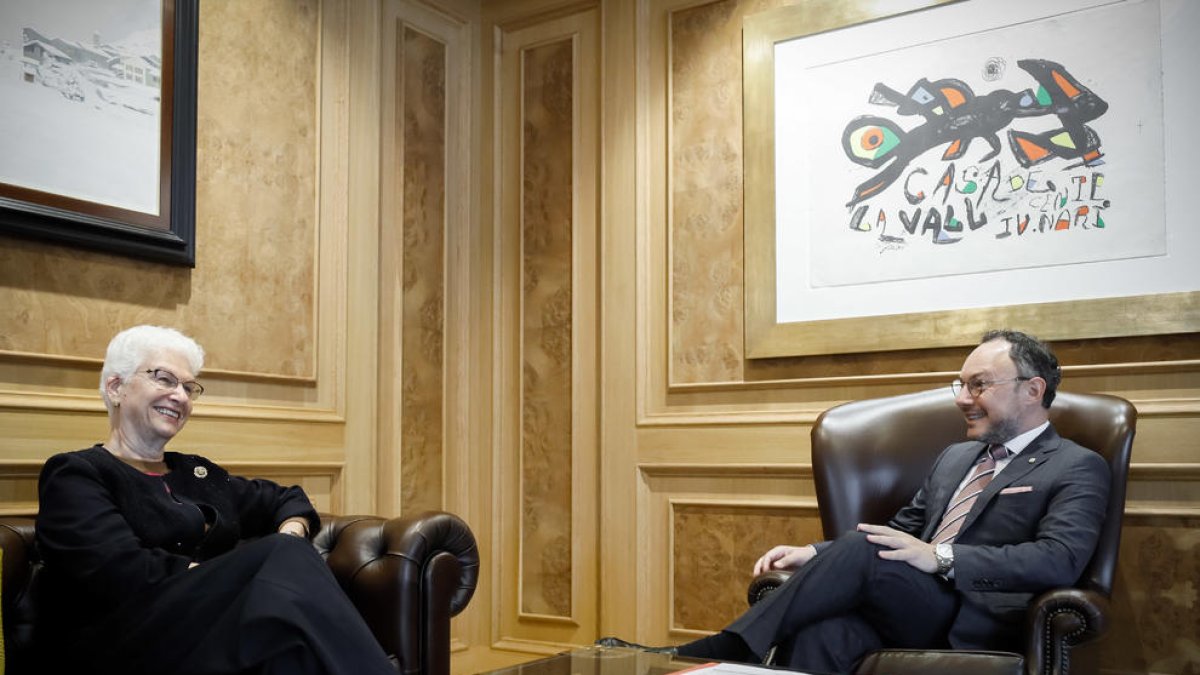 Reunions de treball amb l'ambaixadora d'Israel, Rodica Radian Gordon