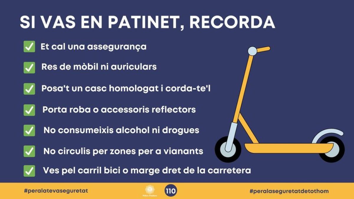 Normativa de circulació en patinet elèctric