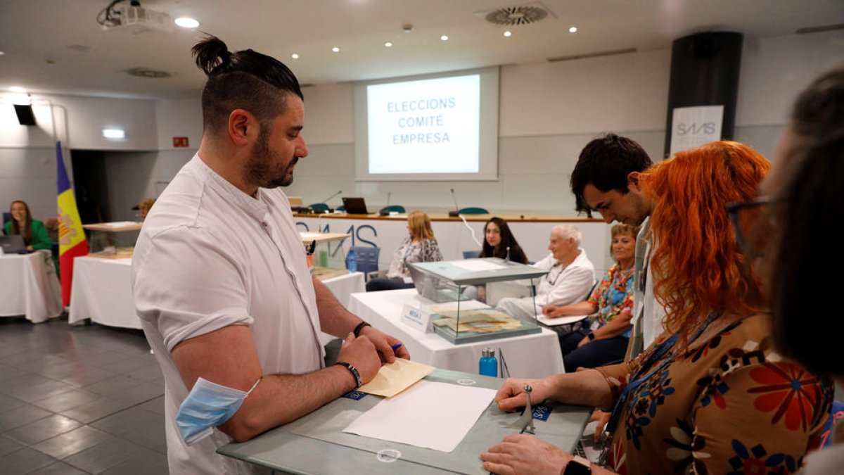 La votació dels membres del nou comitè d'empresa del SAAS es va fer el 5 i 6 de juny.